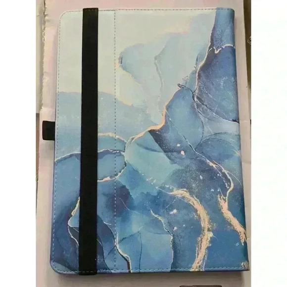 HGWALP Tablet Case Blue‎ Gold Universal fit - Picture 2 of 5